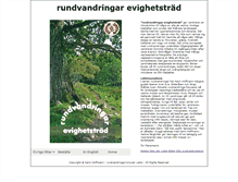 Tablet Screenshot of evighetstrad.rundvandringar.se